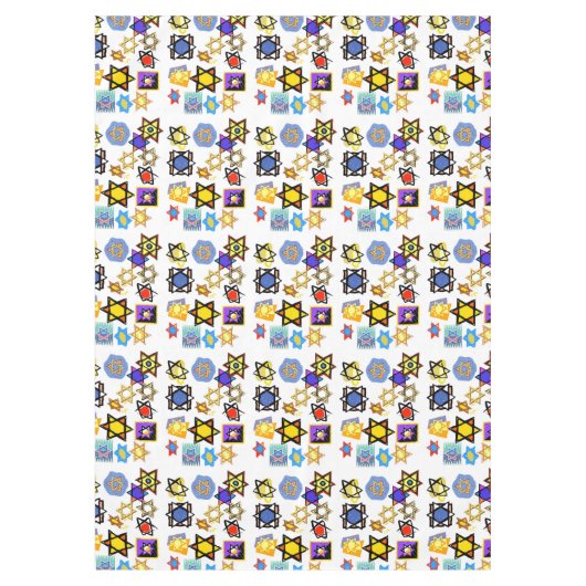 Joodse Feestdagen - Ontwerptafelkleden - Giften Tafelkleed (Voorkant)