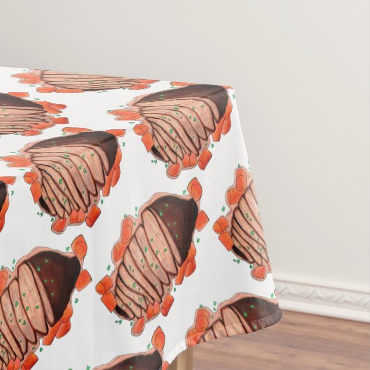 Joodse Feestdagen Rundvlees Brisket Hanukkah Passo Tafelkleed (Voorbeeld)