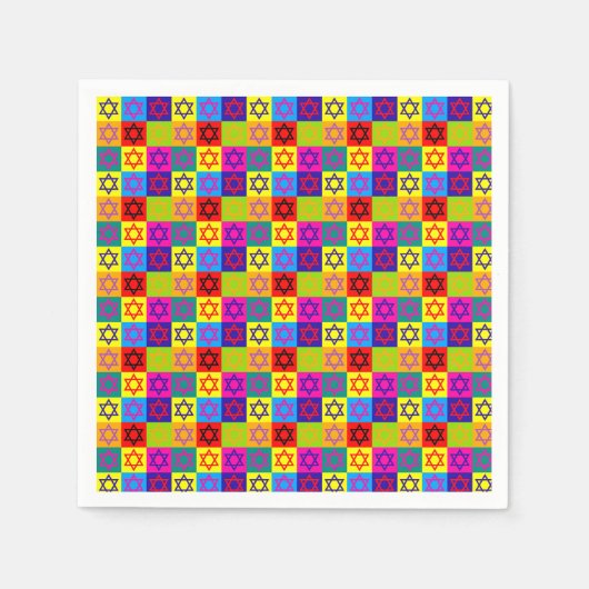 joodse Feestdagen servetten-partijartikelen Servet (Voorkant)