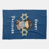 Joodse feestelijke feestdagen theedoek (Horizontaal)