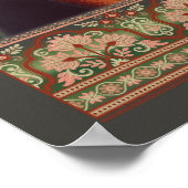 Joodse Fine Art Vrouw met Kaarsenkunst Poster (Hoek)