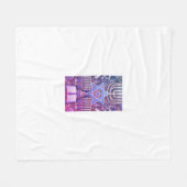 Joodse fleece deken (Voorkant (Horizontaal))
