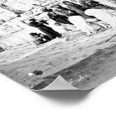 Joodse gebeden in de Westerne muur, Jeruzalem Poster (Hoek)