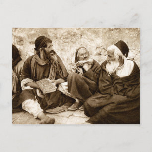 Joodse gebeden in Jeruzalem Briefkaart