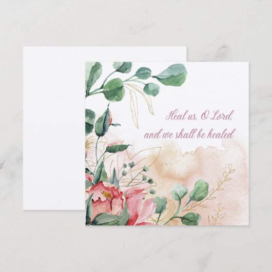 Joodse gebeden voor het genezen van de zieke blank (Voorkant / Achterkant)