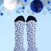 Joodse Gift Blauwe Ster van David, Stand met Israë Sokken