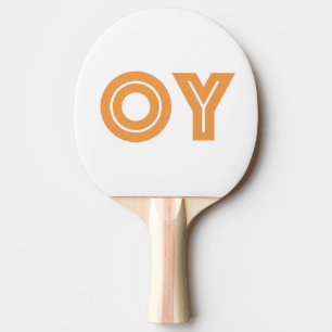 Joodse Gift, uniek, oy Ve Tafeltennisbatje