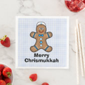 Joodse Gingermans Chrismukkah servetten (Insitu)