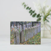 Joodse graven bij Zentralfriedhof Briefkaart (Staand voorkant)