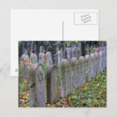 Joodse graven bij Zentralfriedhof Briefkaart (Voorkant / Achterkant)
