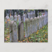 Joodse graven bij Zentralfriedhof Briefkaart (Voorkant)