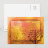 Joodse groeten briefkaart (Voorkant / Achterkant)