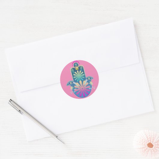 Joodse Hamsa, Stickers (Envelop)