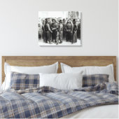 Joodse handelaren en kooplieden canvas afdruk (Insitu (Slaapkamer))