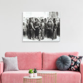 Joodse handelaren en kooplieden canvas afdruk (Insitu (Woonkamer))