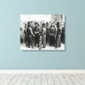 Joodse handelaren en kooplieden canvas afdruk (Insitu (Houten vloer))