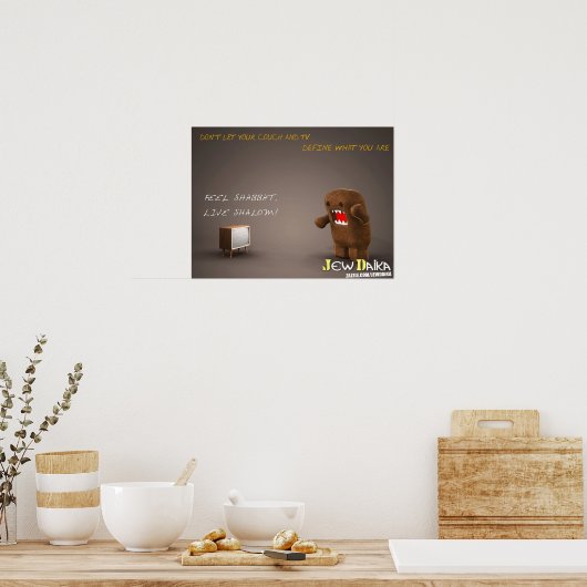 Joodse Humor Poster (Keuken)