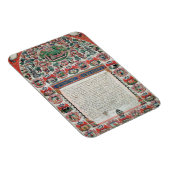 Joodse huwelijksovereenkomst (vellum) magneet (Rechterzijde)