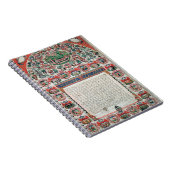 Joodse huwelijksovereenkomst (vellum) notitieboek (Rechterzijde)