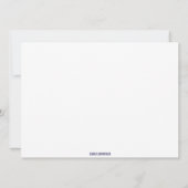 Joodse huwelijksuitnodiging Classic Laurel Kaart (Achterkant)