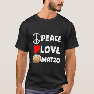 Joodse Joden Kosjer Voedsel Matzo Bal Soep Cuisine T-shirt