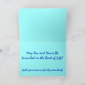 Joodse Kaart 1 van de Jodenster van het Nieuwjaar (Binnen)