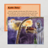 Joodse kaart voor levenslang leren: Bikur Holim (Voorkant / Achterkant)