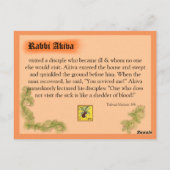 Joodse kaart voor levenslang leren: Bikur Holim (Achterkant)