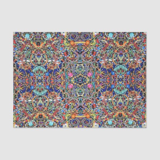 Joodse kaleidoscoop #1 Weefselpapier Tissuepapier (Voorkant)