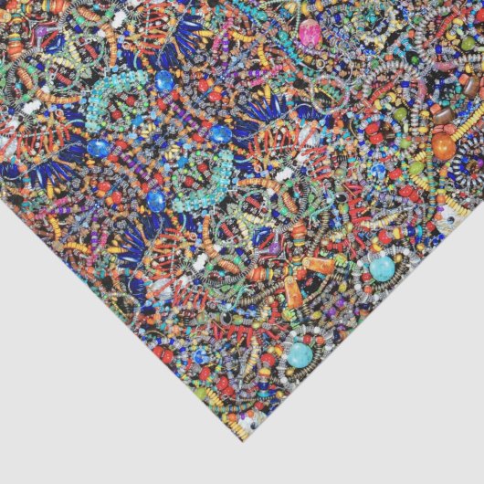 Joodse kaleidoscoop #1 Weefselpapier Tissuepapier (Detail)