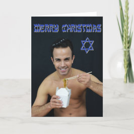 Joodse Kerstmis Feestdagen Kaart