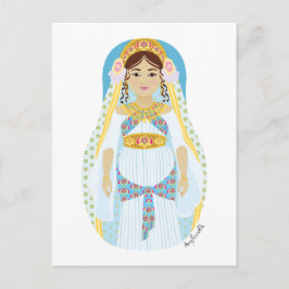 Joodse koningin Esther Matryoshka Briefkaart