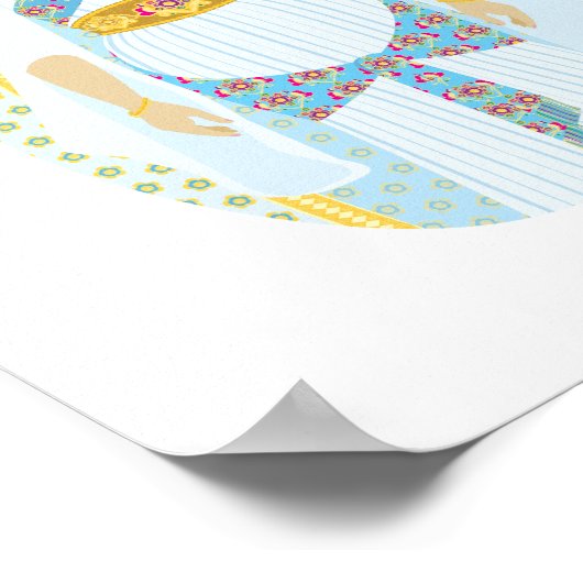 Joodse koningin Esther Matryoshka Poster (Hoek)