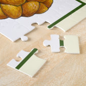 Joodse kookCuisine Holiday Dinner Foods Print Legpuzzel (Zijkant)