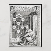 Joodse kool met een sephiroth briefkaart (Voorkant)