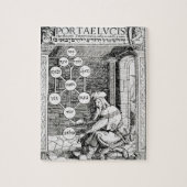 Joodse kool met een sephiroth, kopie van een i legpuzzel (Verticaal)