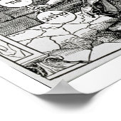 Joodse kool met een sephiroth, kopie van een i poster (Hoek)