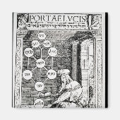 Joodse kool met een sephiroth magneet (Voorkant)