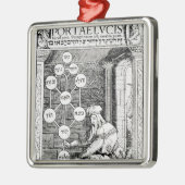 Joodse kool met een sephiroth metalen ornament (Links)