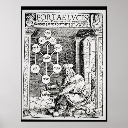 Joodse kool met een sephiroth poster (Voorkant)