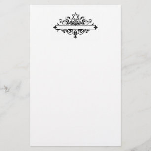 joodse koptekst briefpapier