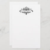 joodse koptekst briefpapier (Voorkant / Achterkant)