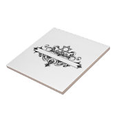  joodse koptekst tegeltje (Zijkant)