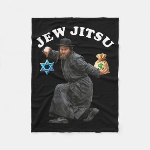 Joodse kostuum hanukkah kleding rabbijn horadans fleece deken