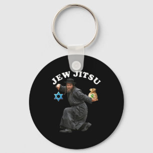 Joodse kostuum hanukkah kleding rabbijn horadans sleutelhanger