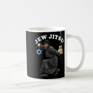 Joodse kostuum hanukkah kleding rabbijn horah dans koffiemok