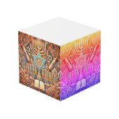 Joodse kubus ingewikkeld ontworpen (Achter hoekig)