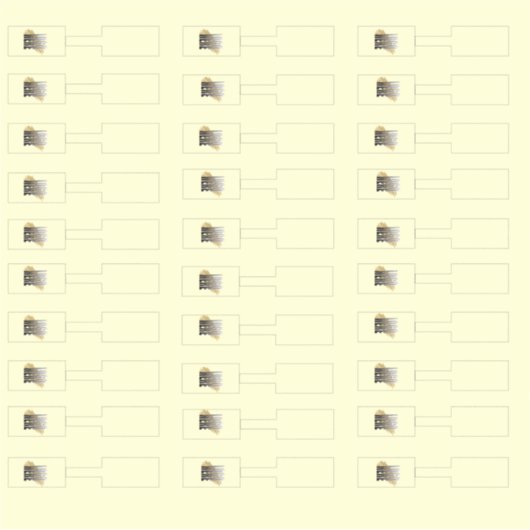 Joodse Labels Cream Logo 30 Sticker (Voorkant)