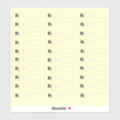 Joodse Labels Cream Logo 30 Sticker (Vel)