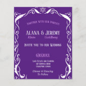 Joodse lijst huwelijksbrochure flyer (Voorkant)